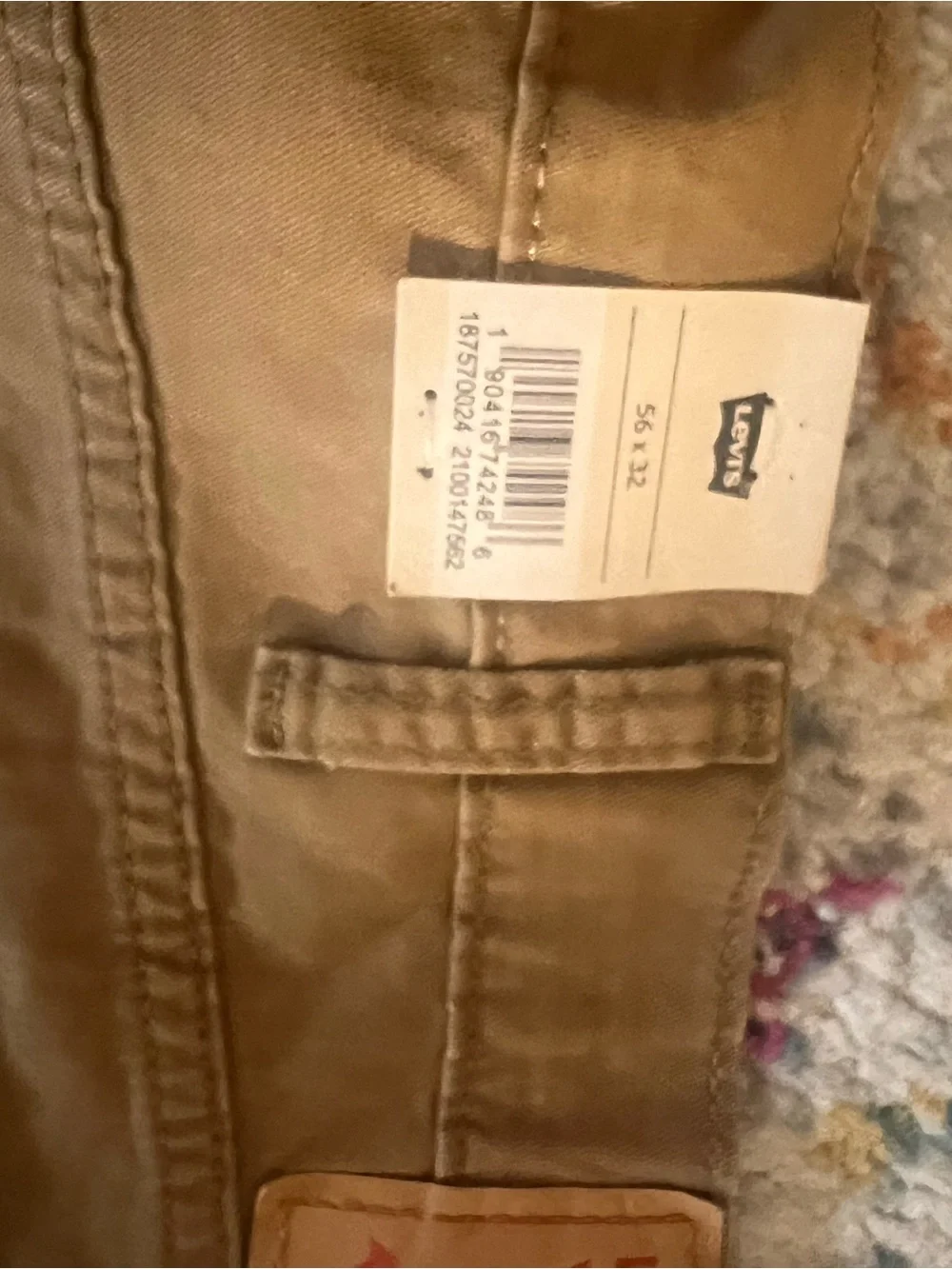 Levi's Men's Khaki/Tan Slim Chino Pants